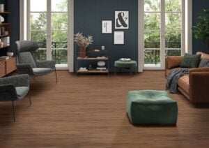 right flooring color for open-concept homes